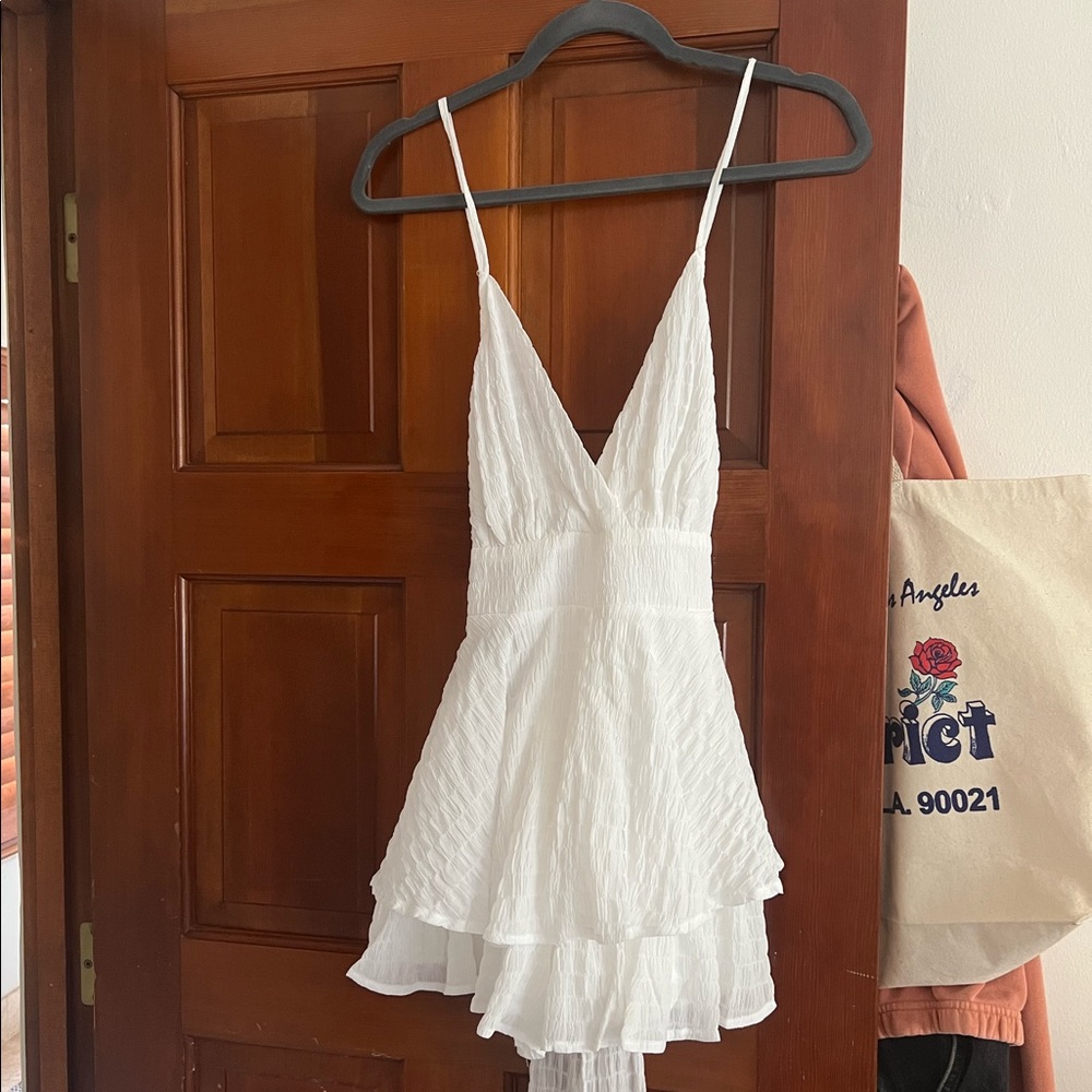 WHITE ROMPER